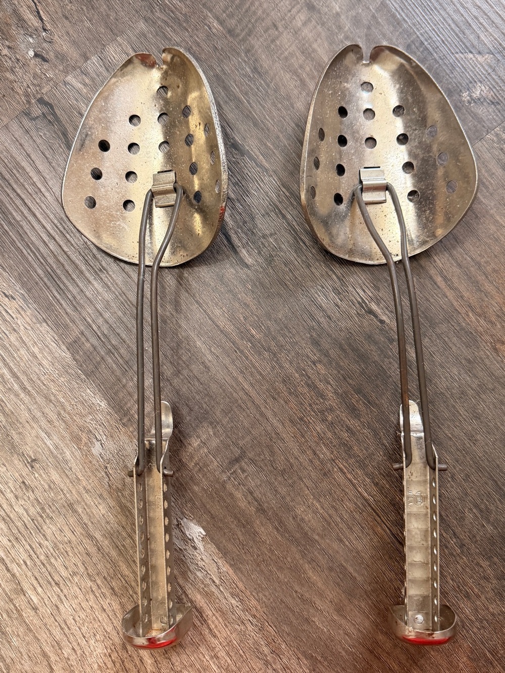 Ecko Metal Adjustable Shoe Trees Stretchers Shapers 1950's Vintage